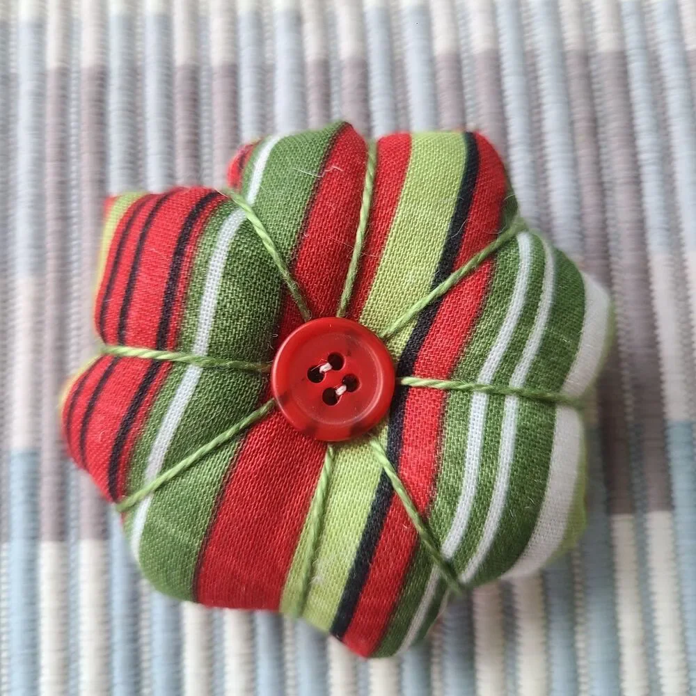 Handmade Holiday Mini Bloom Pillows - Miniature Holiday Charm Decor